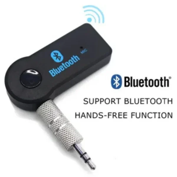Adaptador Receptor Bluetooth Auxiliar P2 3,5mm (Preto) - Image 3