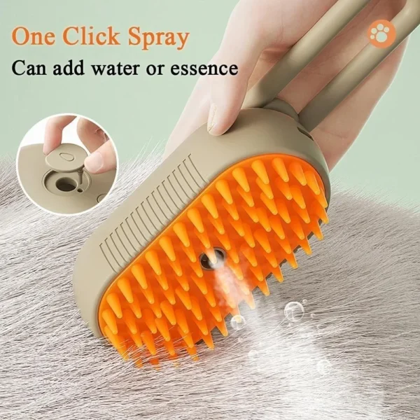 Escova Elétricas A Vapor Para Gatos e Cães 3 Em 1 - Image 5