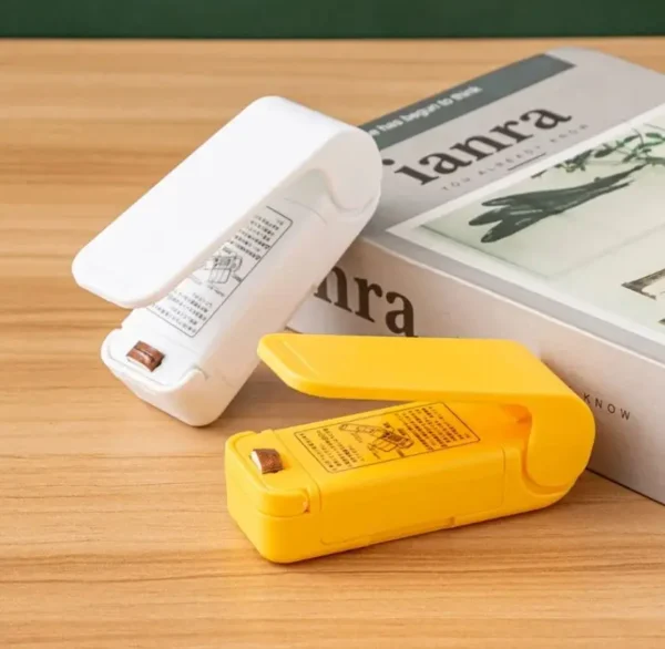 Clipe para selar embalagens de sacos plásticos, selador portátil coloridos - Image 2