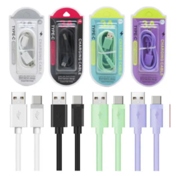 4 Cabos USB Carregamento Turbo para Celular/Smartphone/Tablet Saída V8 3.1A - Image 6