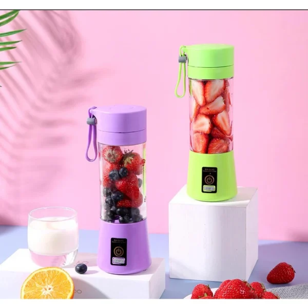 Mini Liquidificador Portátil Take Juice Cup 6 Lâminas Recarregável - Image 3