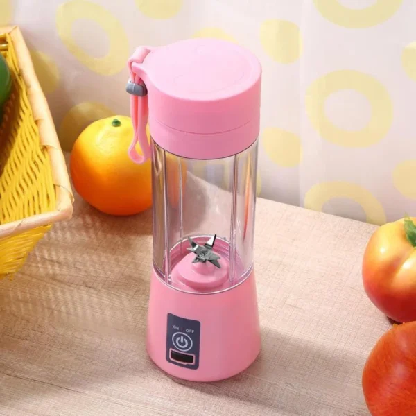 Mini Liquidificador Portátil Take Juice Cup 6 Lâminas Recarregável - Image 4