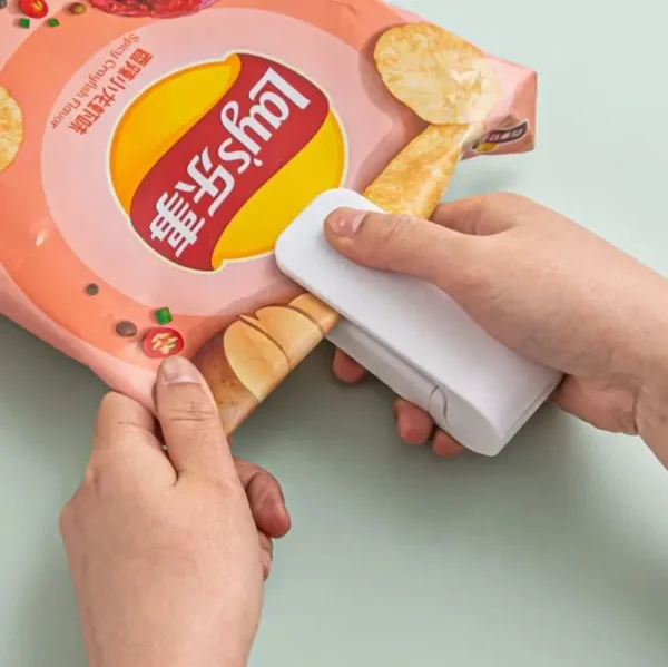 Clipe para selar embalagens de sacos plásticos, selador portátil coloridos - Image 3