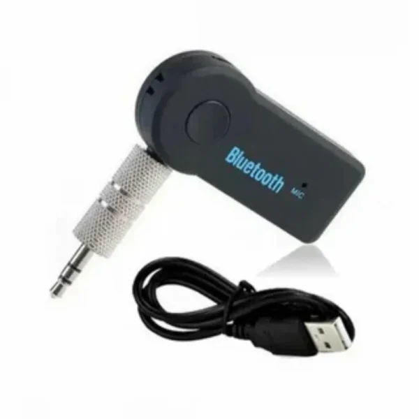 Adaptador Receptor Bluetooth Auxiliar P2 3,5mm (Preto) - Image 2