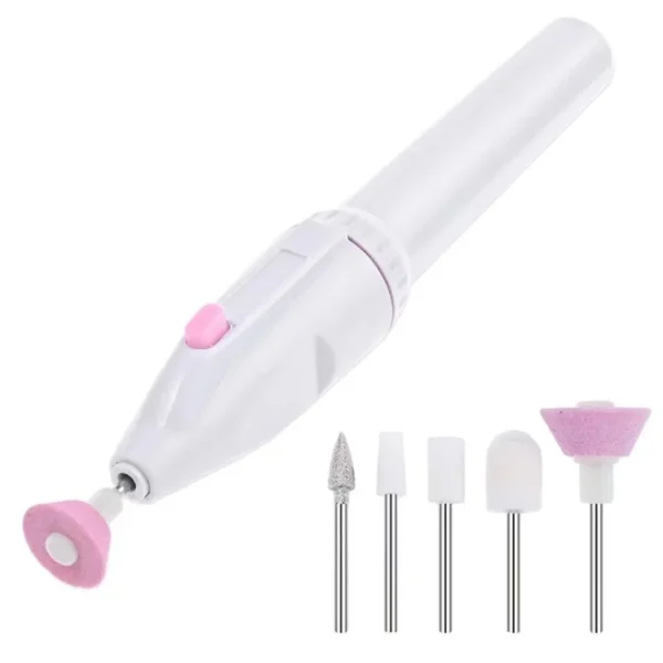 Lixa Elétrica Unhas Manicure Profissional Pedicure Sem Fio - Image 4