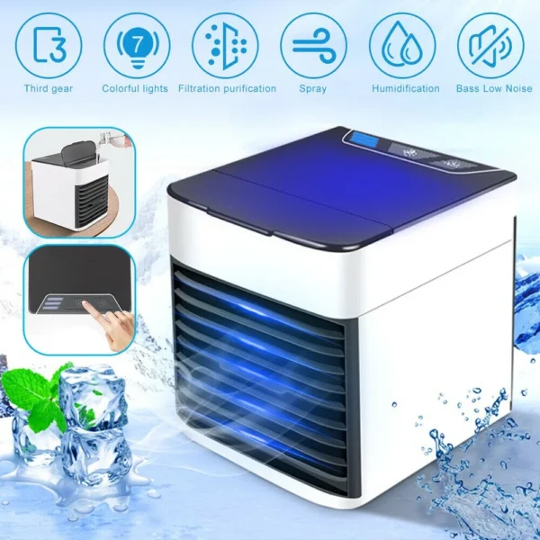 Mini Ar Condicionado Portátil Clima Artic 3 Velocidades