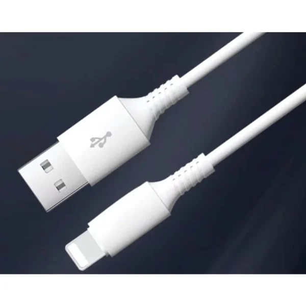 Cabo USB para iPhone Lightning 1 metro de carregamento rápido - Image 5