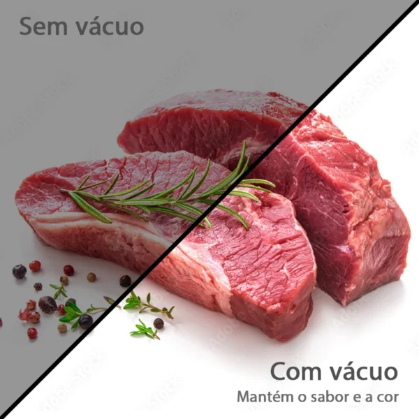 Selador a vácuo portátil para alimentos domésticos Bivolt + 10 sacos para torradas - Image 3