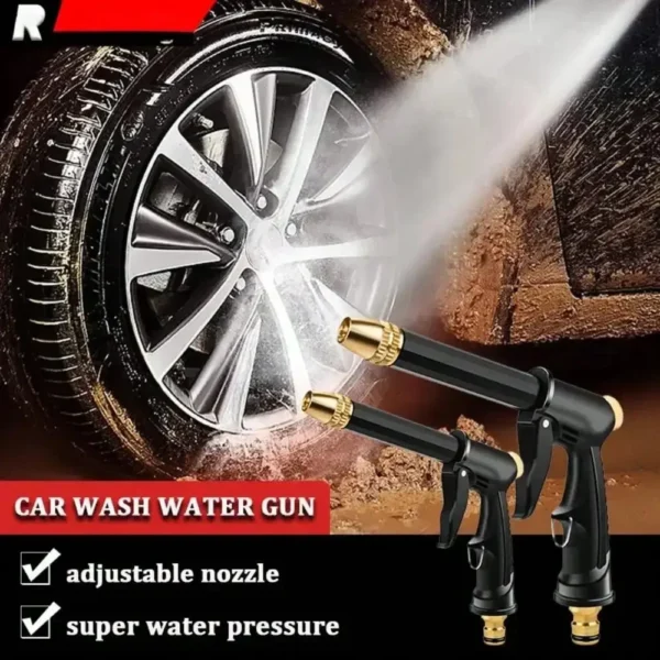 Pistola de água portátil de alta pressão para limpeza de carro. - Image 2